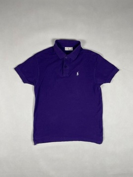 Koszulka Polo Ralph Lauren S fioletowa