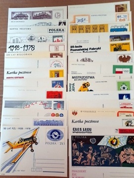 Kartki pocztowe okolicznościowe 1978 r. wyprzedaż