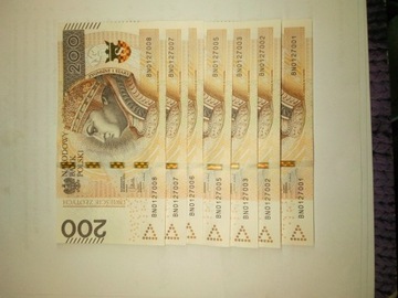 200 zł banknoty 