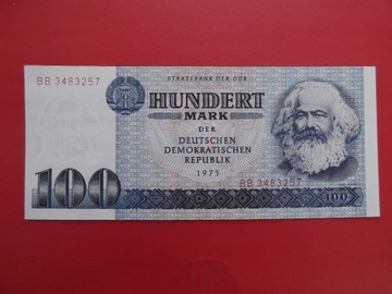 Niemcy NRD 100 marek 1975 ser.BB  UNC