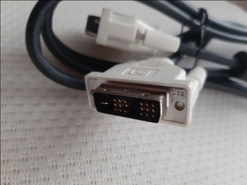 Kabel DVI (18+1),dwustronny,nowy,bez opakowania