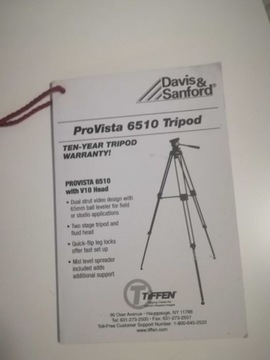 ProVista 6510 Tripod and reflector