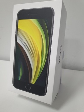 Puste pudełko po apple iphone SE 2020 64gb Black 