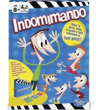 Hasbro Indomimando Gra rodzinna towarzyska Dominac