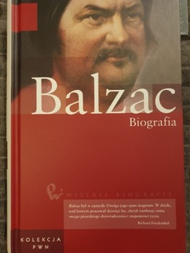 Książka biograficzna "Balzac"