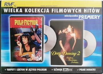 Pulp Fiction + Dirty Dancing 2 2DVD  DTS-ES