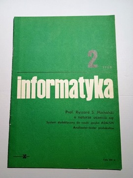 Czasopismo Informatyka 2/1988