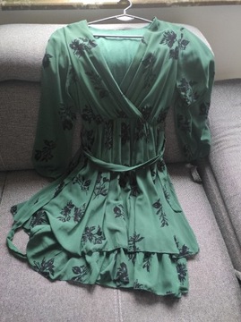 Sukienka butelkowa zieleń