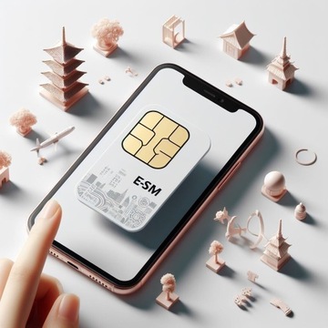 E-sim karta SIM Globalna światowa 9GB 14 dni