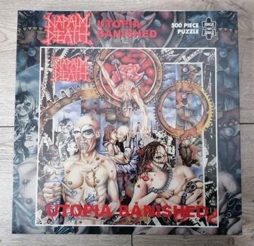 Puzzle Rock Saws 500 NAPALM DEATH - UTOPIA BANIS..