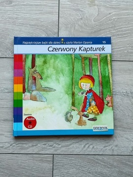 Czerwony kapturek książka płyta audio cd 