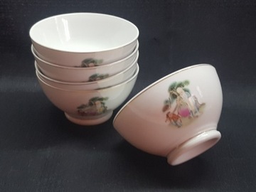 5 szt. Miseczki chińskie, stara porcelana VINTAGE