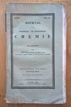 Journal für Technische und ökonomische CHEMIE 1831