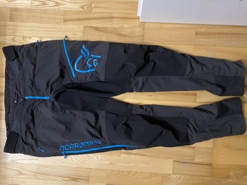 NORRONA FJORA FLEX1 PANTS NWN XL , stalowe-104-108