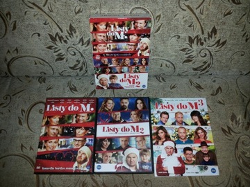 Listy do M. 1 + 2 + 3 DVD