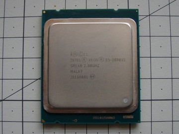 Xeon E5-2680 V2 10C/20T 20x3,6GHz SR1A6 Tanio