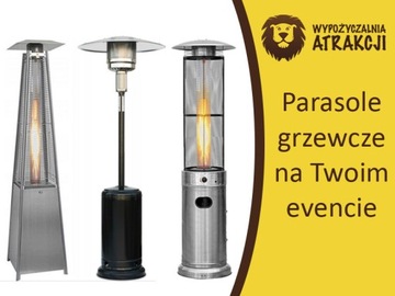 Parasol grzewczy promiennik ciepła  - wynajem