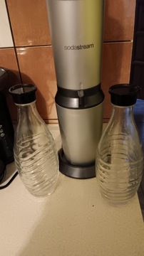 Sodastream plus 2 szklane butelki (niemiecki)