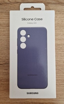 Etui SAMSUNG Silicone Case do Galaxy S24 (nowe)