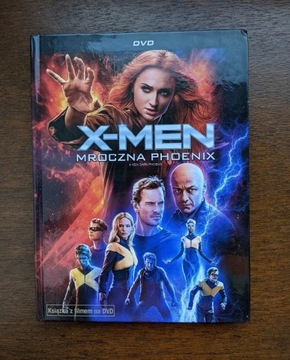 Książka z filmem: X-Men Mrocza Phoenix (DVD)  