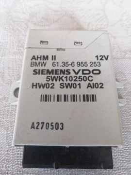 BMW E53 E83 MODUŁ STEROWNIK PRZYCZEPY HAKA 6955253