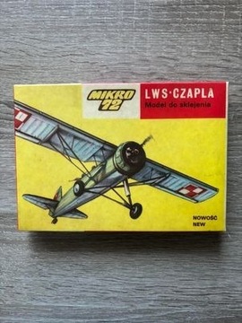 LWS -CZAPLA MODEL 1:72 MIKRO 72 PLASTYK PRL