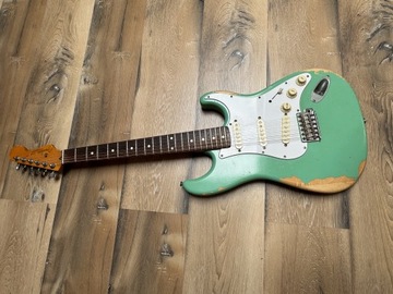 Fender Stratocaster MIJ Surf Green Nitro Relic