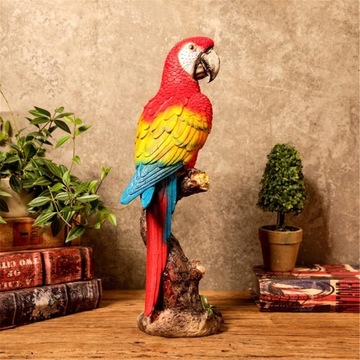Papuga ara statua żywiczna figurka żywica 40 cm