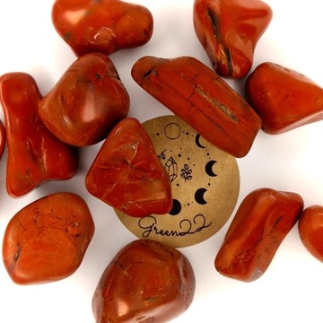 Kamień Minerał talizman relacji Czerwony Jaspis