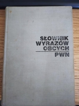 "Słownik wyrazów obcych" PWN