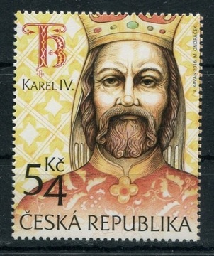 Czechy 2016 Pof 885 **, Karel IV