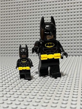 Duży Świecący BATMAN LEGO + mały BATMAN bliźniak