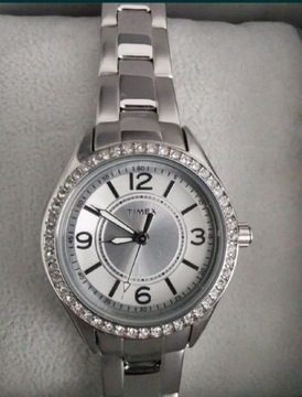 Damski zegarek Timex TW2P79800 Swarovski idealny