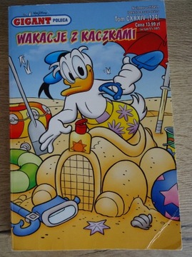 KOMIKS__GIGANT _ DONALD_Wakacje z kaczkami  nr 134