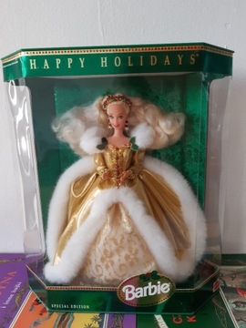 Lalka Barbie kolekcjonerska Happy Holidays 1994