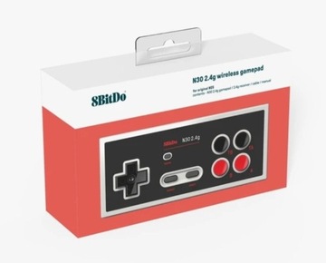 8bitdo N30 2,4G NES Nintendo pad bezprzewodowy