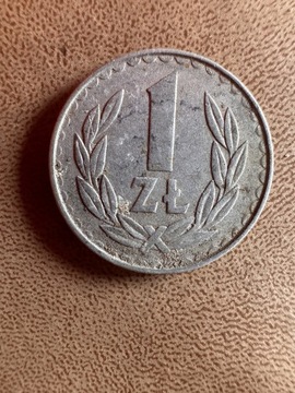 Moneta PRL nominał 1 Zł polski 1984