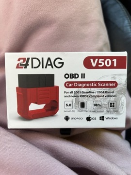 Interfejs diagnostyczny OBD II | 24Diag V501