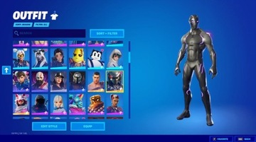 KONTO FORTNITE MARVEL OMEGA OG SKULL OG GHOUL RŚ