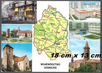 Legnica Lubin Głogów Ścinawa Złotoryja mapka