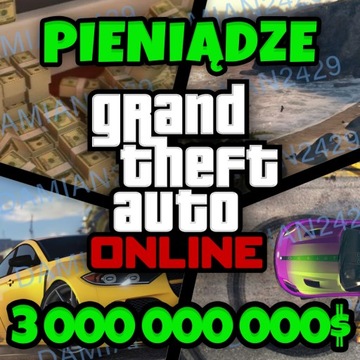 GTA 5 V Online 3,000,000,000$ Money Kasa Pieniądze