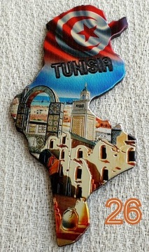 Tunezja - magnes na lodówkę nr 26