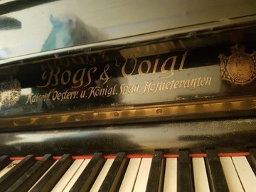 Stare niemieckie pianino Bogs&Voigt