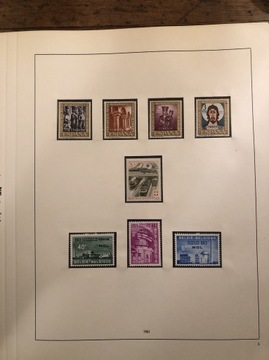 Belgia Hiszpania znaczki seria