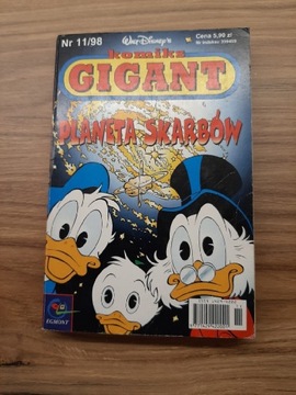 Komiksy Gigant Kaczor Donald 1998 r.
