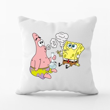 Poduszka spongebob pali weed