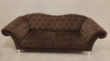 Pikowana sofa Chesterfield 