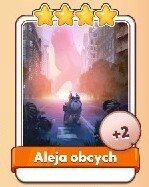 Coin Master Aleja obcych 1 karta