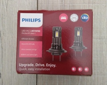 Żarówki Philips Ultinon Access H7 LED 6500K 2szt.