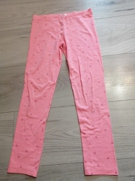 legginsy dla dziewczynki w rozmiarze 128/134 cm